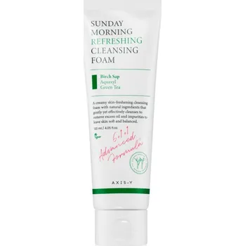 AXIS-Y 6+1+1 Advanced Formula Sunday Morning Refreshing Cleansing Foam hloubkově čisticí krémová pěna pro citlivou pleť 120 ml