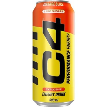 Energetický nápoj Cellucor C4 Performance Energy Drink - 500 ml, žvýkačka Příchuť: pomeranč, Velikost: 500 ml