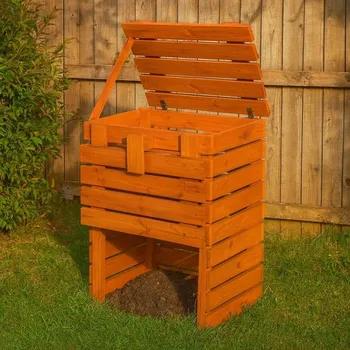 Kompostér Dřevěný kompostér 400 l – česká výroba z masivu
