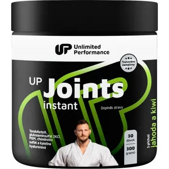 Kloubní výživa Unlimited Performance UP Joints Instant - 300 g, jahoda-kiwi (dop. sp. 04.12.2025) Příchuť: tropical (dop. sp. 04.12.2025), Velikost: 300 g