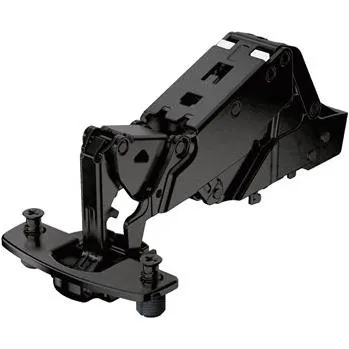 Nábytkové kování HETTICH SENSYS 8687 TH58 polopropustný závěs s nulovým výčnělkem ÖW 165 ° černý