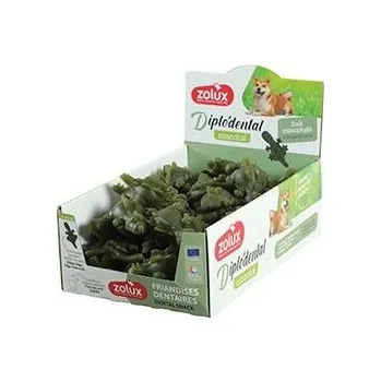 Pamlsek pro psa Pochoutka DIPLODENTAL dinosaurus M chlorofyl 56ks Zolu