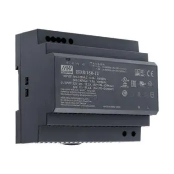 spínaný zdroj MEANWELL - HDR-150-24 - Průmyslový napájecí spínaný zdroj 24V 150W na DIN