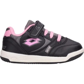 Chlapecká obuv Dětské tenisky Lotto SET MATCH AMF INF SL 20 Černá, Růžová, Bílá
