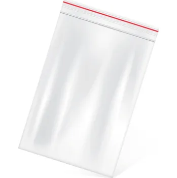 Sáček na potraviny Sáčky se zipem 300 mm x 400 mm, balení 100 ks, EXTRA SILNÉ 100 my (PE program - Sáčky, pytle)