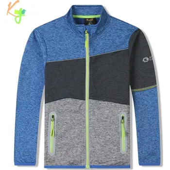 Chlapecká mikina Dětská funkční mikina KUGO FH9609 modro/šedá vel.104