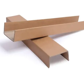 Stavební profil Ochranný U profil 43 mm x 40 mm x 43 mm x 2000 mm, 2,5 mm - papírový, balení/100 ks (Ochranné U profily - papír)