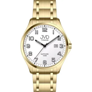 Hodinky JVD Pánské vodotěsné titanové náramkové hodinky JVD JE2002.5 - 10ATM (JVD Pánské vodotěsné titanové náramkové hodinky JVD JE2002.5- 10ATM)