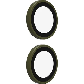 Mobilní telefon ZAGG Ochranná čočka Premium pro Apple iPhone 17/16/16+ - zelená