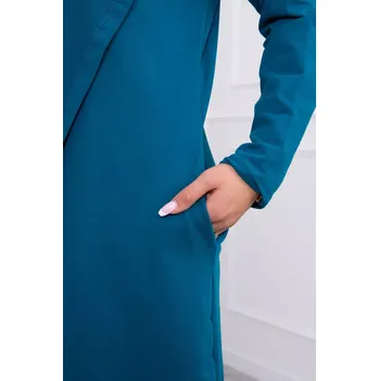 Dlouhá pláštěnka s kapucí, námořní UNI