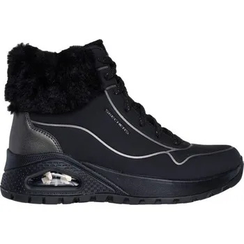 Dámská zimní obuv Dámská zimní obuv Skechers UNO RUGGED - FALL SHIMMER 37 Černá, Stříbrná