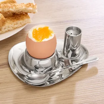 Kuchyňský mlýnek 3Pagen Snídaňová sada na vejce z nerezové oceli 000