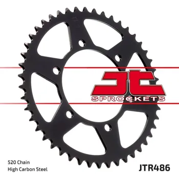 Řetězová sada pro motocykl JT rozeta 504 43 KAWASAKI NINJA 250 09-11 (50443JT)* (řetěz 520) (JT rozeta 504 43 KAWASAKI NINJA 250 09-11 (50443JT)* (řetěz 520))