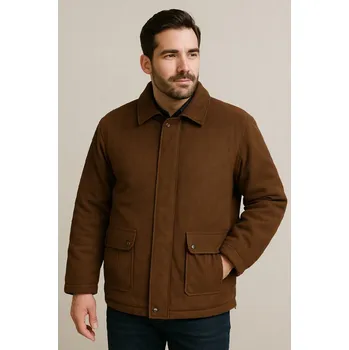 BAZAR - ZIMA-Pánská bunda Thomas - hnědá Velikost: M
