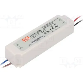 Napájecí zdroj pro osvětlení MEAN WELL LPC-35-1400