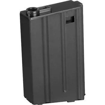 Airsoft BATTLEAXE Krátký zásobník Mid-Cap 110BB do M4 kovový- Black