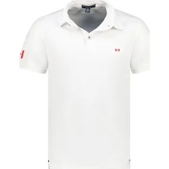 Pánské tričko Polokošile Canadian Peak KARSEAK WHITE RM MEN 254 (RBMSZ1394H/CP-BLANC) XL