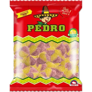 Bonbon PEDRO kyselá broskvová srdíčka 1 kg