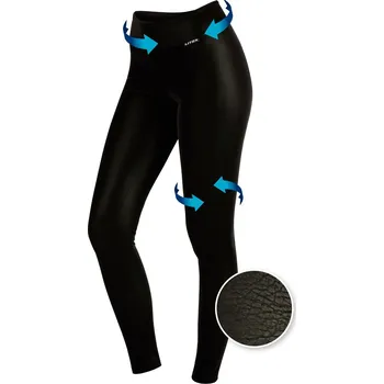 Dámské legíny Dámské zateplené legíny 7F246 černá LITEX XL