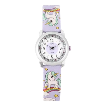 Hodinky JVD Dětské dívčí náramkové hodinky JEDNOROŽEC JVD J7239.1