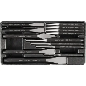 Sada nářadí Licota Sada nářadí - sekáče a průbojníky, 13 ks - LIACK274006