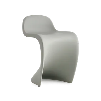 Křeslo Křeslo ergonomické, designové, relaxační, plast šedý, ELEGANT