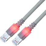 Easylan CS1OACDCD0250 RJ45 síťové kabely, propojovací kabely CAT 6 S/FTP 25 m šedá dvoužilový stíněný, bez halogenů, sam