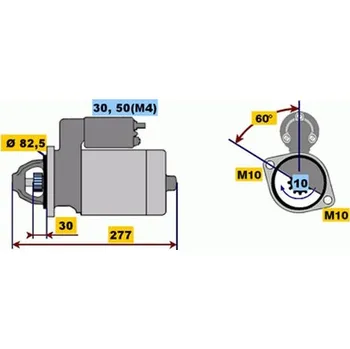 Startér Startér BOSCH 0 001 218 110