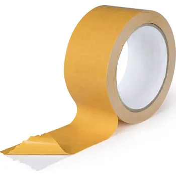 Lepicí páska Oboustranná lepicí páska 50mm x 50m - bílá (Pásky pro řemeslníky - oboustranná páska)