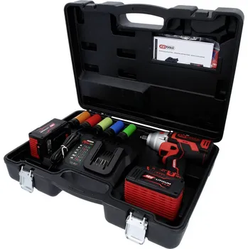 Vrtačka KS Tools 515.6100 rázový utahovák, 690 Nm, 18 V, 4 Ah, Li-Ion