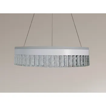 NEDES LED luxusní závěsné křišťálové svítidlo s dálkovým ovladačem 90W - TA2300/W