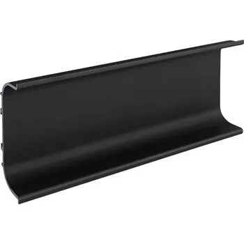 Nábytkové kování Úchytkový C profil Aktor vodorovný, délka 5000 mm, hliník černý matný