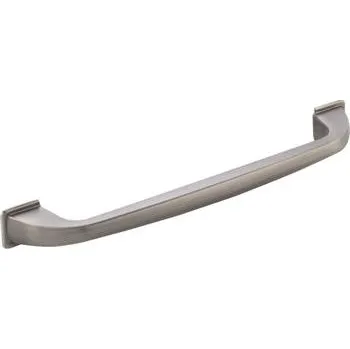 Úchytka Mansel rozteč 160 mm, šířka 192 mm, hliník nerez efekt tmavý