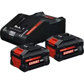 1600A0373T Startovací sada Bosch EXPERT 2x EXBA18V-80 + EXAL18V-160 18V 8,0Ah