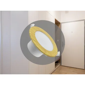 NEDES LED podhledové svítidlo 7W / IP44 / SMD / 4000K - LDL153/WL