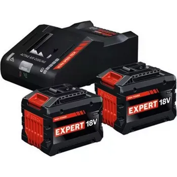 1600A0373Z Startovací sada Bosch EXPERT 2× EXBA18V-150 + EXAL18V-160