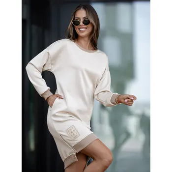 Dámské šaty Dámské sportovní šaty béžová Bolf 524 - L/XL