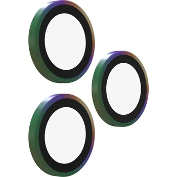 Mobilní telefon ZAGG Ochranná čočka Premium pro Apple iPhone 17 Pro/Pro Max/16 Pro/Pro Max/15 Pro/Pro Max - duhová