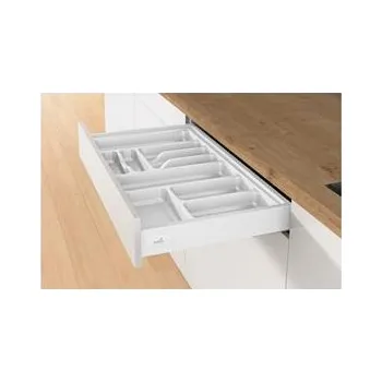 Příborník do zásuvky HETTICH Orga Tray 440 příborník, hloubka 370-440mm, šířka 400mm, bílá