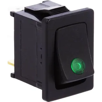 vypínač R13-66B2-02-BBG kolébkový spínač