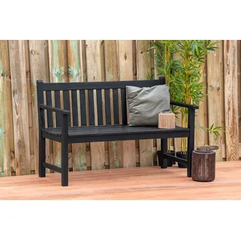 Zahradní lavice Lazy Momo NICE BLACK lavička