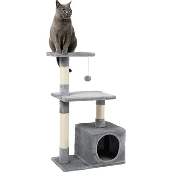 Škrabadlo Lionto, 85 cm, světle šedé pro kočky