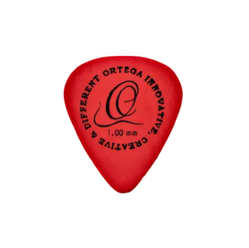 Trsátko ORTEGA OGPST12-100 S-Tech Delrin Picks 1.00 mm Red