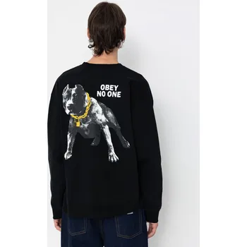 Pánská mikina OBEY No One (black) XL, černá