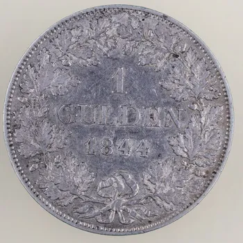 1 Gulden 1844 Ludvík I. Bavorsko cca 10.49 g