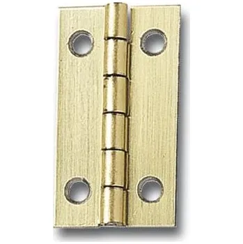 Nábytkové kování Standardní kazetový závěs, 15x12 mm, mosazná ocel