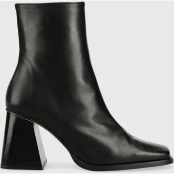 Dámské kozačky Kožené kotníkové boty Alohas South S00054.25 černá 99X, EUR 40