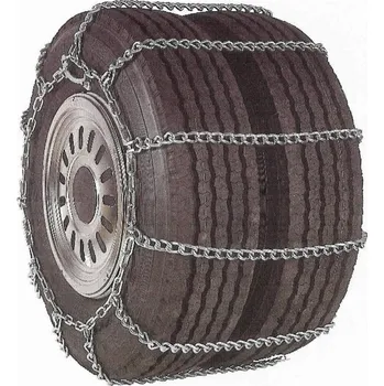 Sněhové řetězy Sněhové řetězy 11,00 R20 12,00 R22,5 dvojmontáž s žebříkovou stopou pro nákladní vozidla a autobusy - dvojmontáže