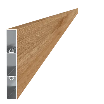 Stavební profil Profil 100 x 16 x 6000 mm, hliník struktura BUK