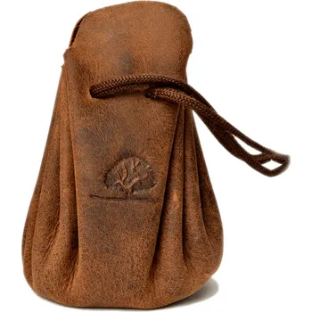 GreenBurry Vintage kožená kapsička na mince-1 střední 1825-25